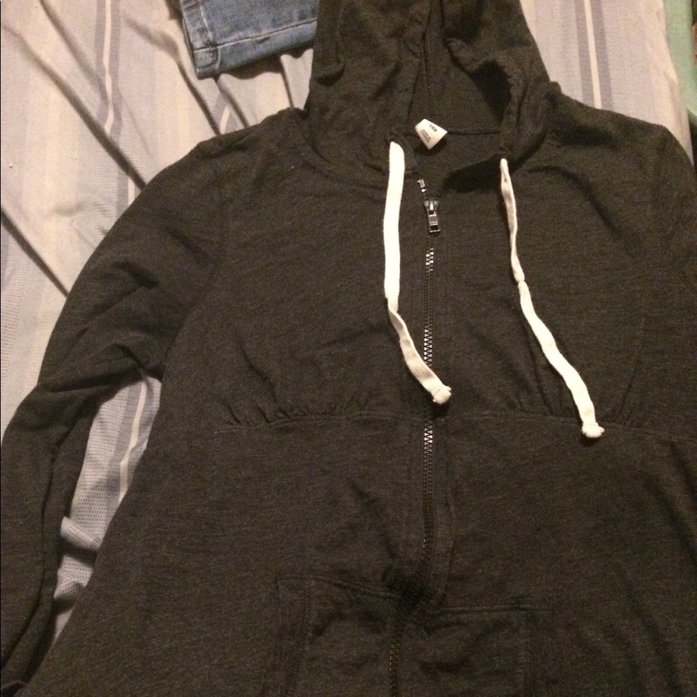 Old Navy small light maternity zip up